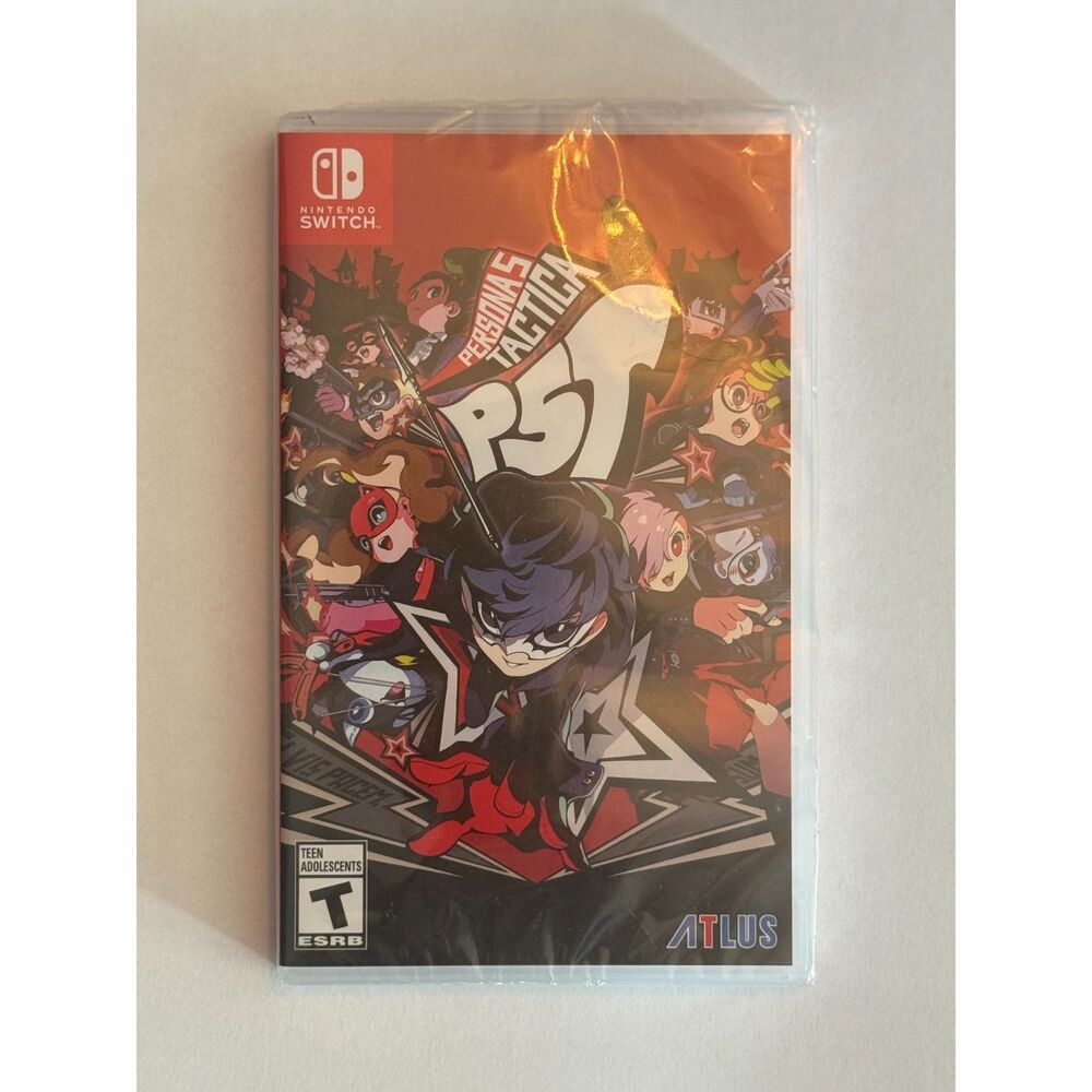 Persona 5 Tactica P5T Nintendo Switch Game Brand New Factory Sealed